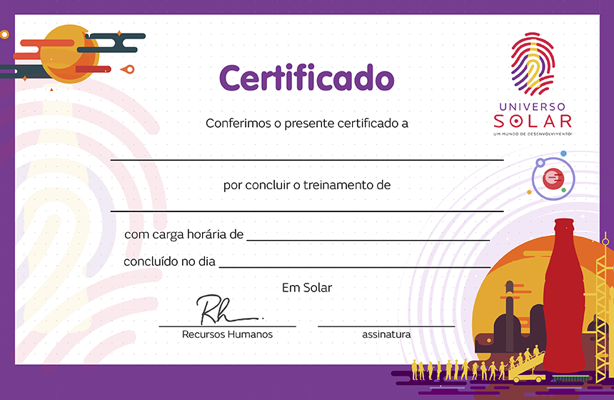 imagem certificado